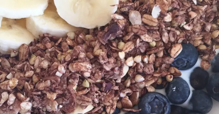 Gezonde muesli for breakfast!