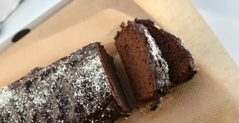 Chocolade kokoscake (glutenvrij)