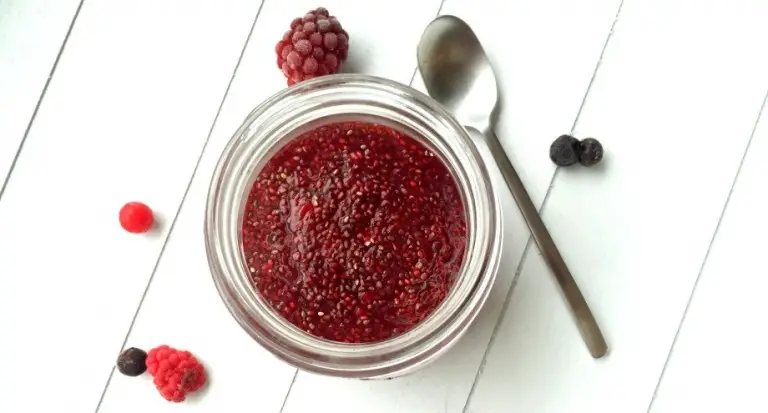Chia confituur met rode vruchten (Paleo)