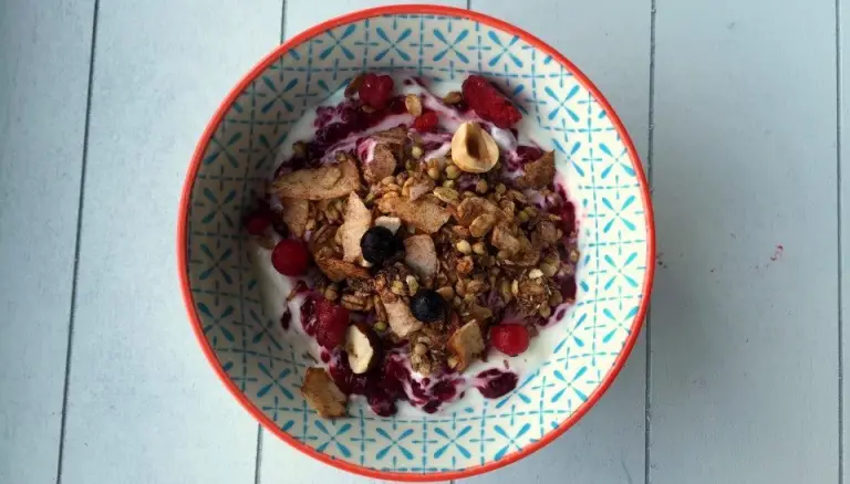 Muesli met chia confituur