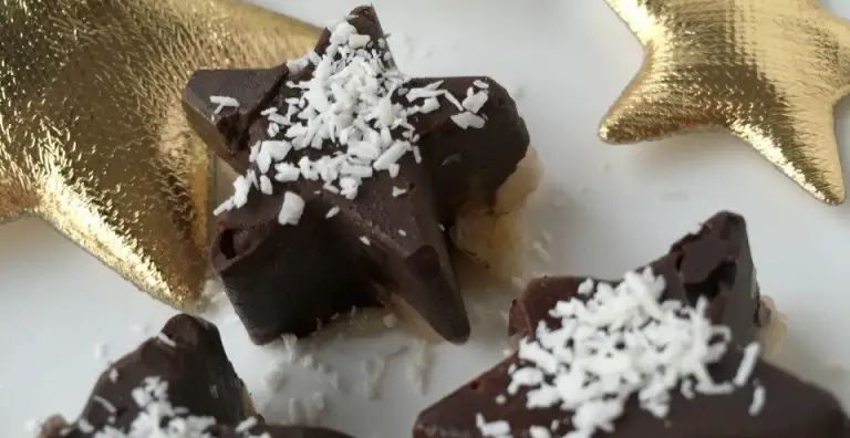 Gezonde ijspralines als dessert