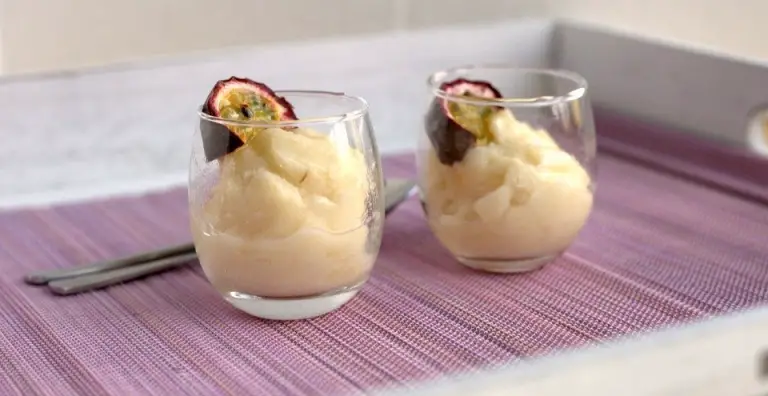 Perensorbet: een gezond recept