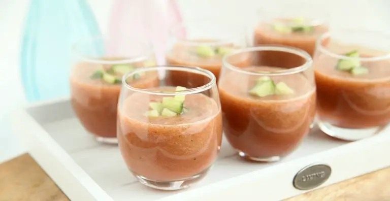 Gazpacho met watermeloen