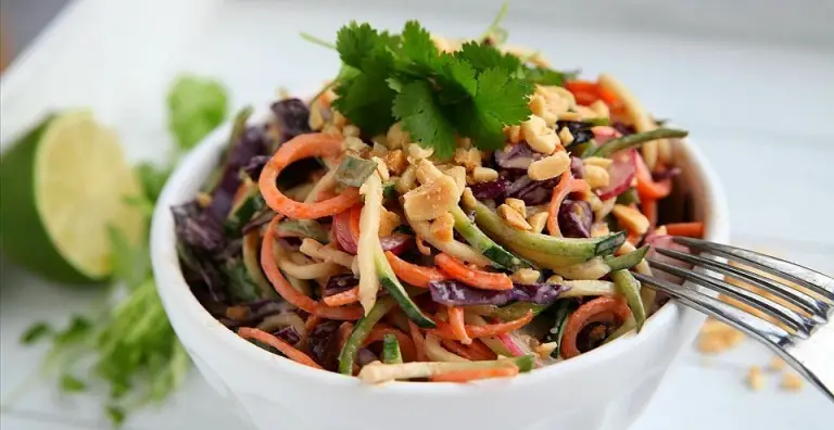 Raw pad thai Recept (Veganistisch)