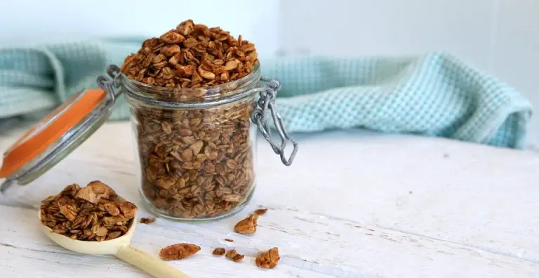 Vanille amandel granola