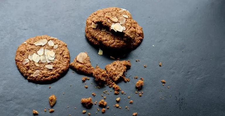 Speculaaskoekjes van haver en amandelen