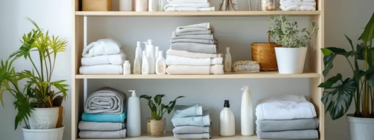 Creëer een optimale opbergruimte in de badkamer met wandplanken