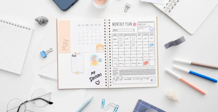 Hoe een agenda gebruiken om meer mentale rust in je dag te brengen